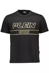 Plein Sport Black Cotton Men T-Shirt -   -  Plein Sport.